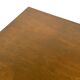 Vintage square coffee table in teak veneer, 1960s design