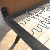 Daybed or single bed from the 1950s.