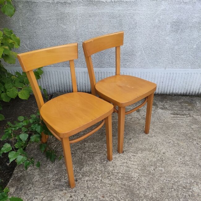Pair of bistro chairs