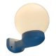 German wall lamp in ceramic and glass from the mid-century, Siemens, 1950s.