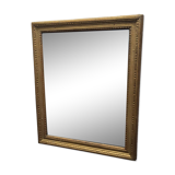 Antique Wooden Gold Colored Mirror, early 1800s