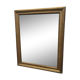 Antique Wooden Gold Colored Mirror, early 1800s