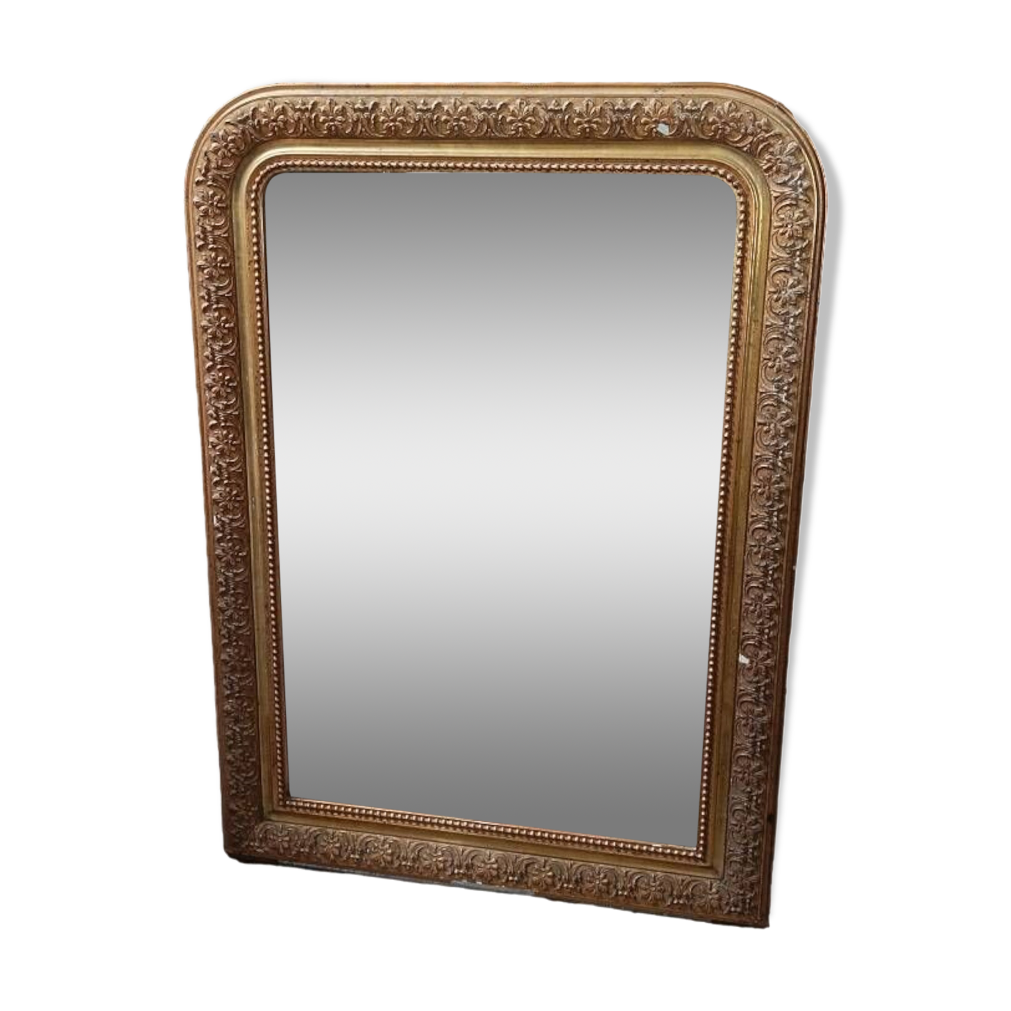 Mirror in wood 104x74cm