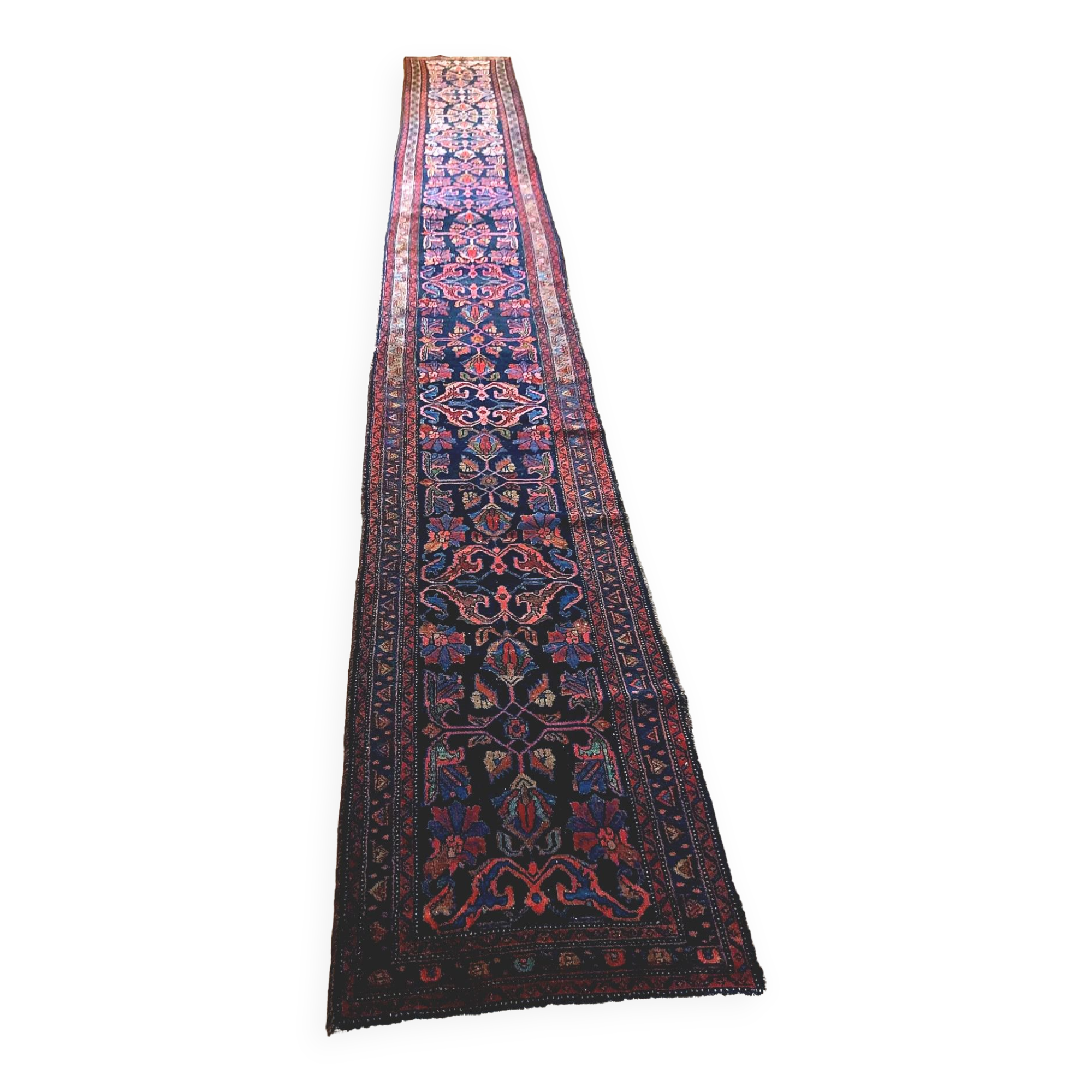 Tapis de galerie persan Maleyer , 615x80.