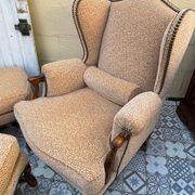 Paire de fauteuils Bergère