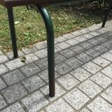 School bench with backrest
