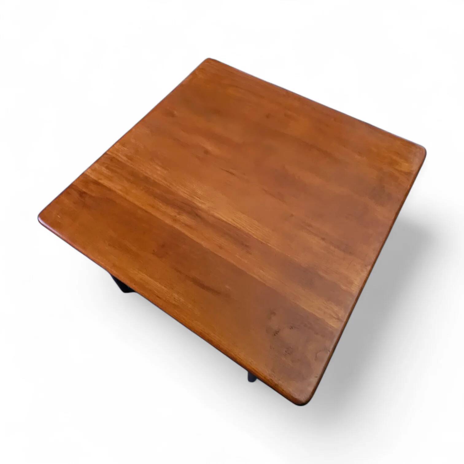 Danish square coffee table in teak by Mikael Laursen for A/S Mikael Laursen, Denmark, 1960s