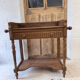 Restored vintage entry console