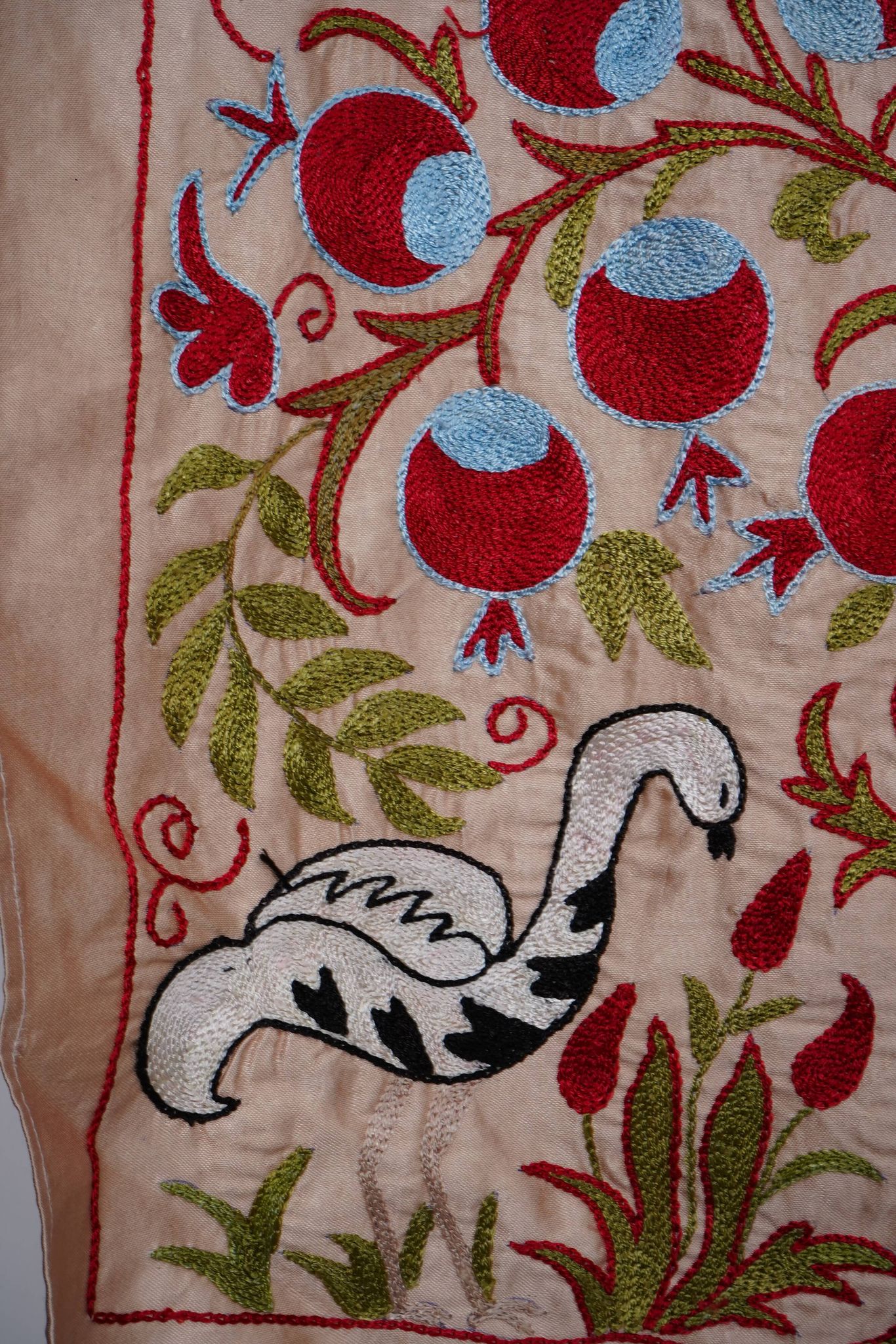 Tapis turc vintage noué à la main