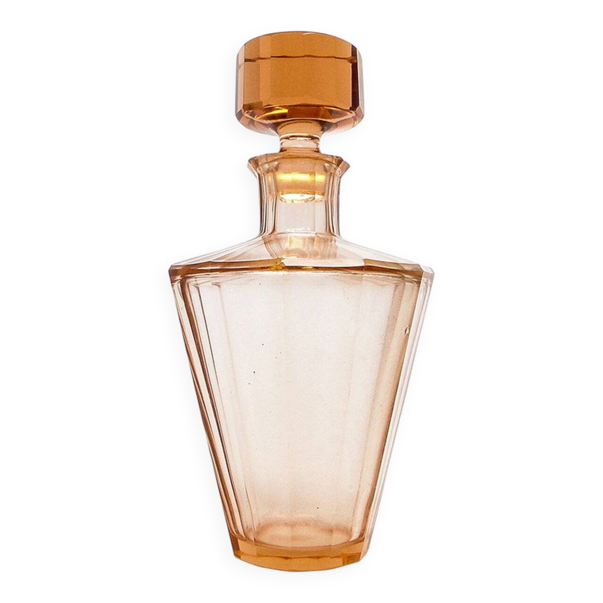 Art Deco carafe from Moser, Czechoslovakia, 1930s