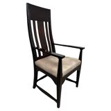 Art Deco office chair in the style of Charles Rennie Mackintosh.