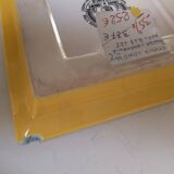 Enamel ashtray from longwy "charming round" by sylvie langet