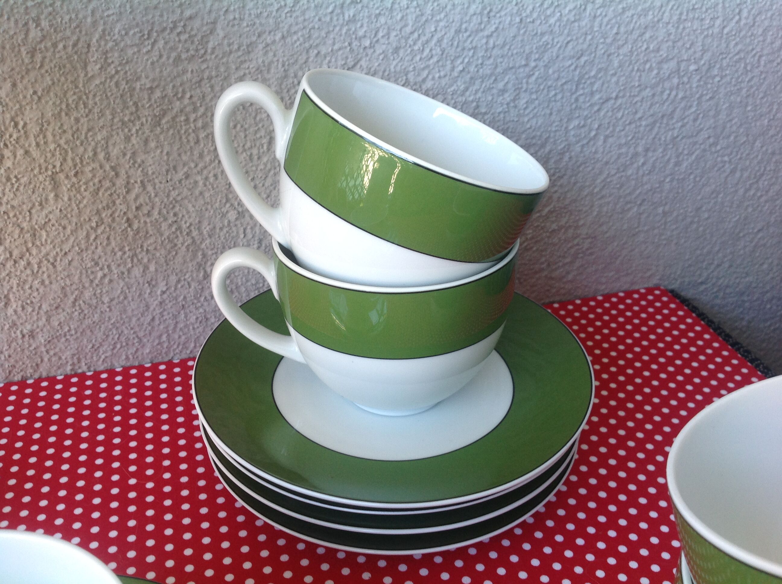 Solafrance porcelain tea service
