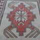 Vintage handmade Turkish rug 116x122 cm