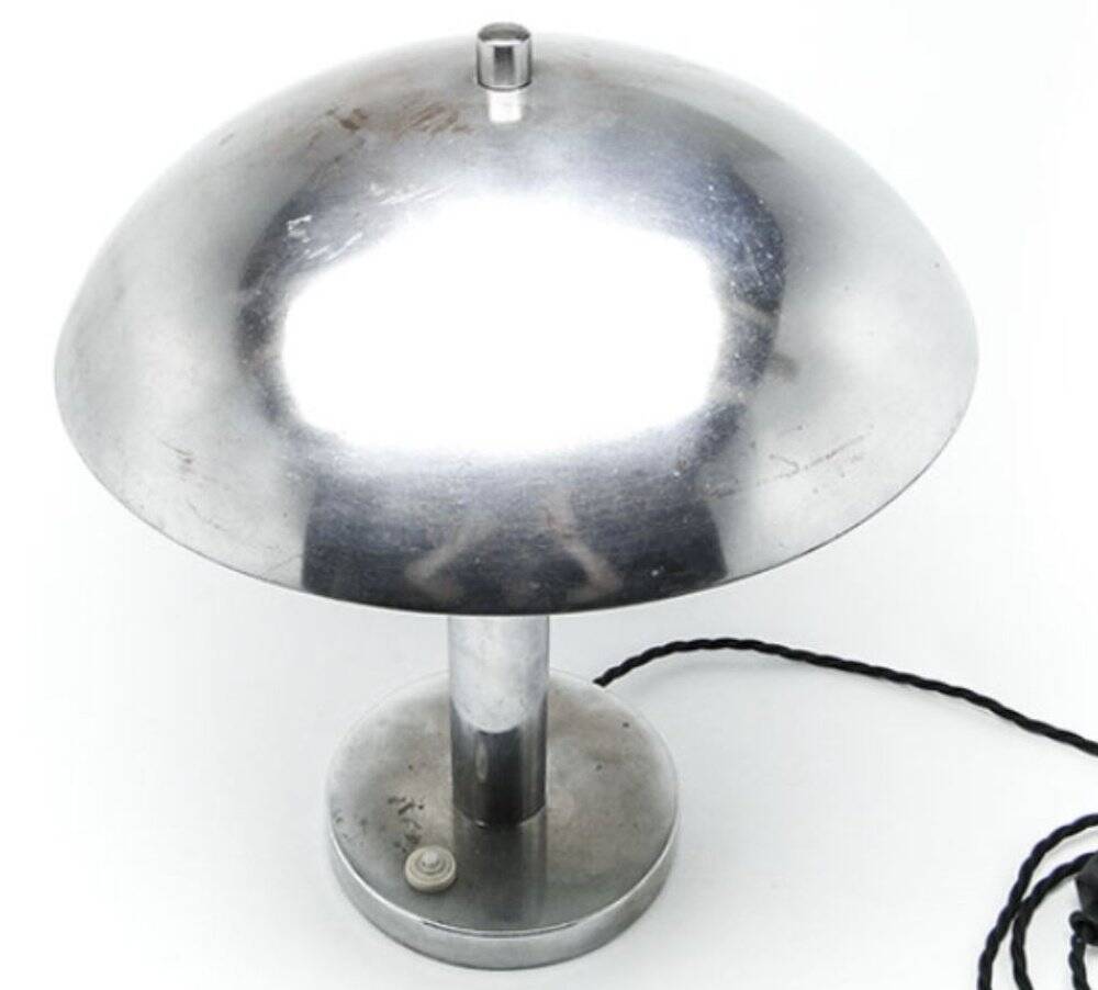 Art Deco table lamp from Napako, Czechoslovakia, 1950s