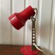 Vintage red lamp 1950