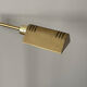 Holtkötter telescopic desk lamp in brass, Germany 1980