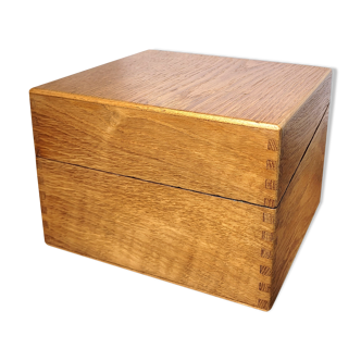 Old wooden box