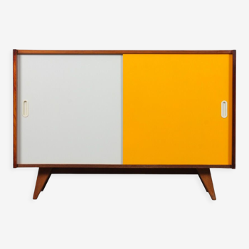 Enfilade jaune et blanche par Jiri Jiroutek, modèle U-452, 1960