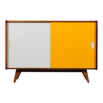 Enfilade jaune et blanche par Jiri Jiroutek, modèle U-452, 1960