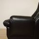 Orchidée leather armchair by Michel Cadestin for Airborne, France 1970's