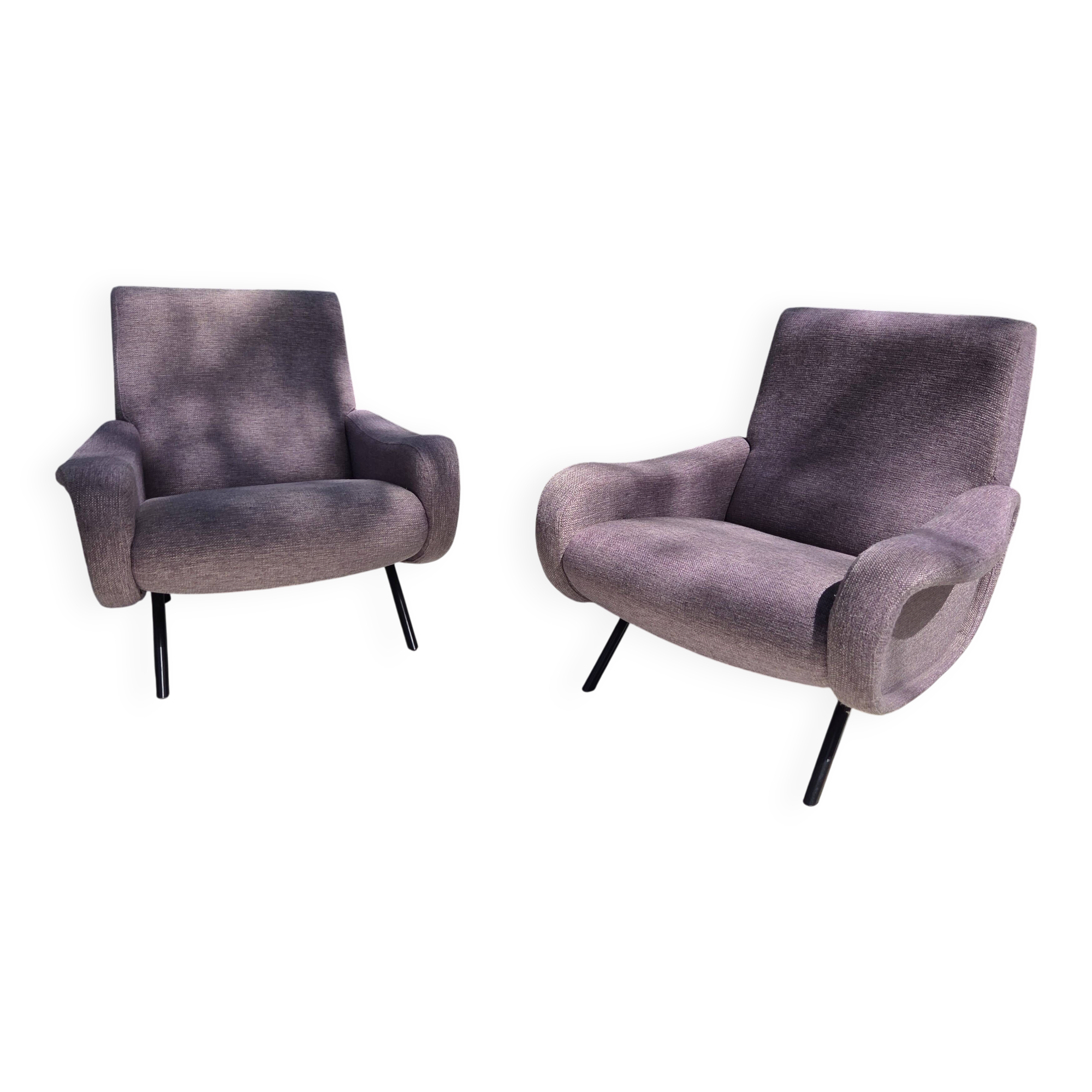 2 fauteuils design Zanuso