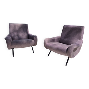 2 fauteuils design zanuso
