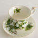 Tea cup Royal Albert English porcelain "Trillium"