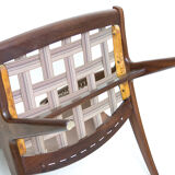 Iconic "Krysset" Chair Design Fredrik Kayser For Gustav Bahus 50s 60s Scandinavian Modern