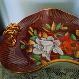 Plat Hubert Bequet decor floral