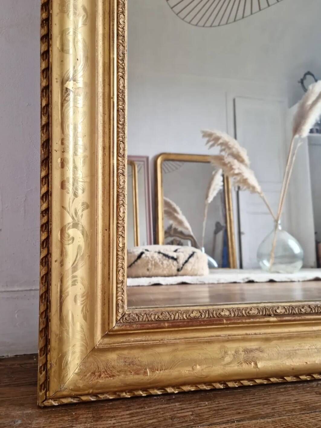Antique mirror