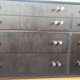 G-Plan Black Double Chest of Drawers, 1960s