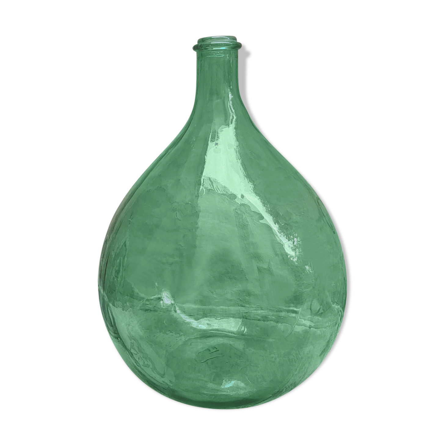 Lady Jeanne old bubbled glass - 15 liters - height 41 cm ( G)