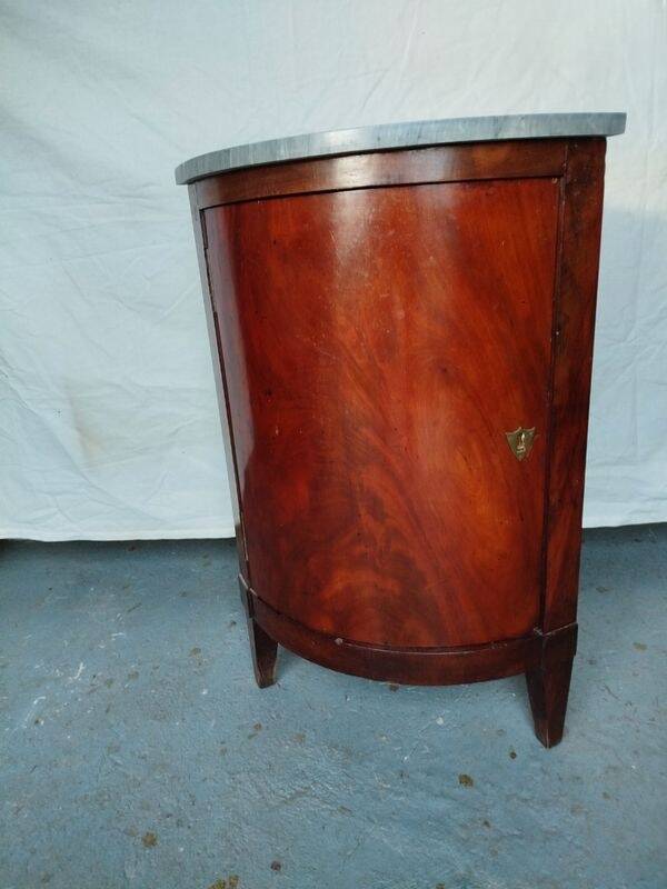 Louis XVI antique corner cabinet