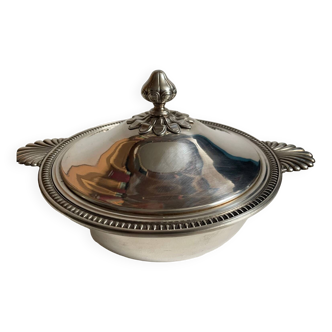 Tureen early 20th century silver metal