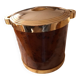 Tortoiseshell ice bucket from the 1980s.