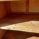 sliding door wardrobe, vintage, possible hanging space
