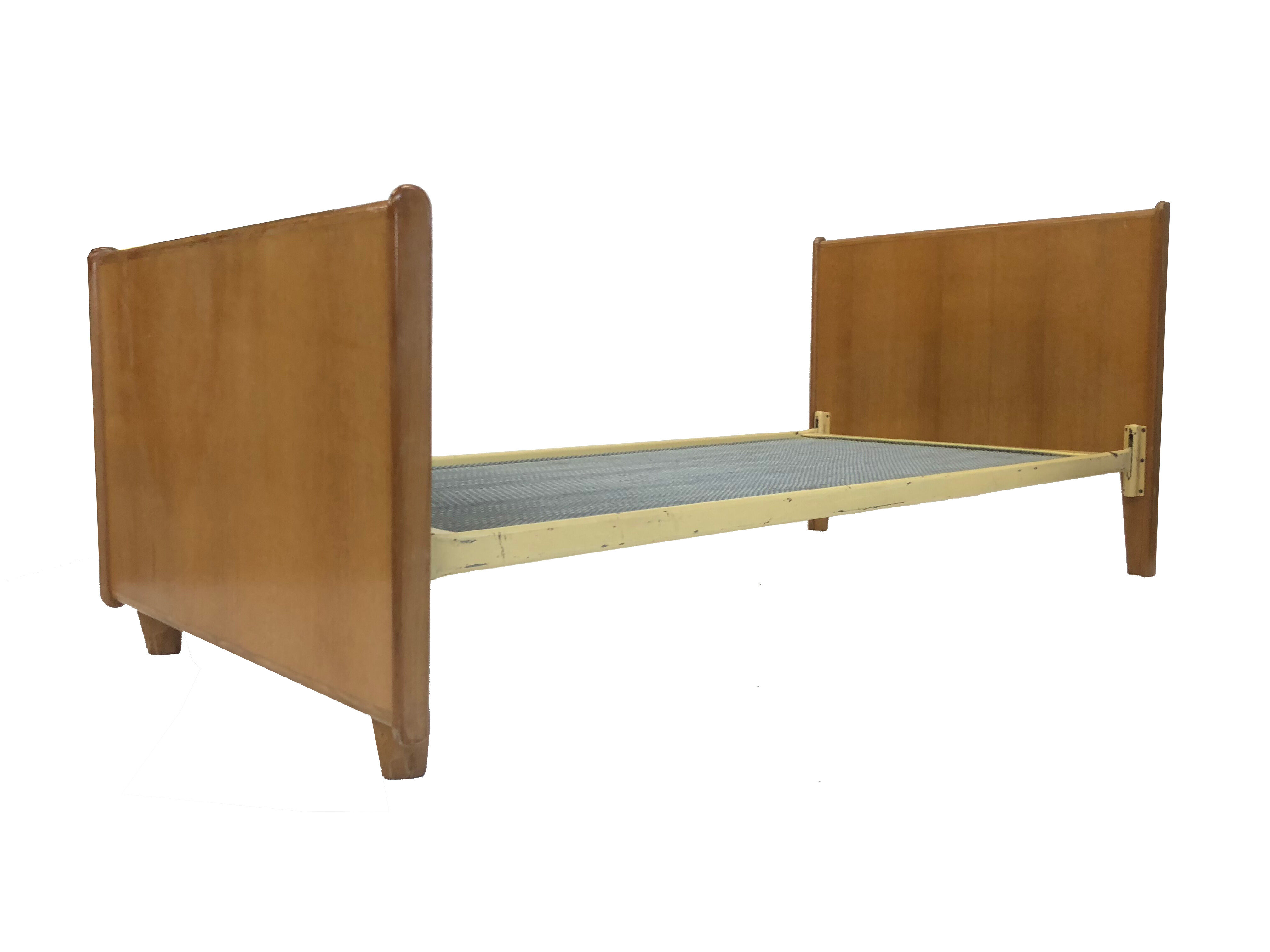 Rest bed series Vintage Cees Braakman UMS Pastoe Oak