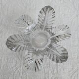 Bougeoir "Fleur" en cristal
