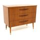 Scandinavian teak commode, Bröderna Gustavssons, Markaryd, Sweden, 1960.