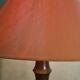 Lampadaire en bois massif 1930