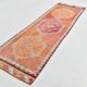 3x10 Pumpkin Orange & Pink Turkish Runner Rug, 96x309Cm