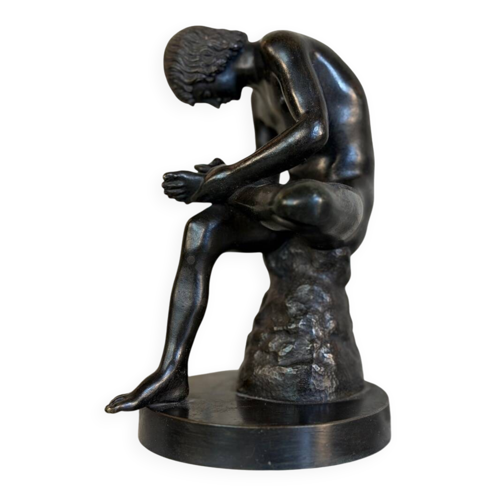 Spinario or the Thorn Puller, bronze after the Antique, 19th century.