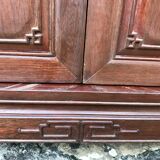 Art Deco rosewood bar