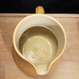 The large stoneware pitcher
