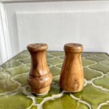 Wooden salt and pepper shaker