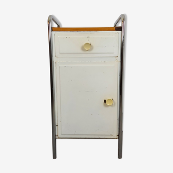 Metal Cabinet, 1970s back wheels