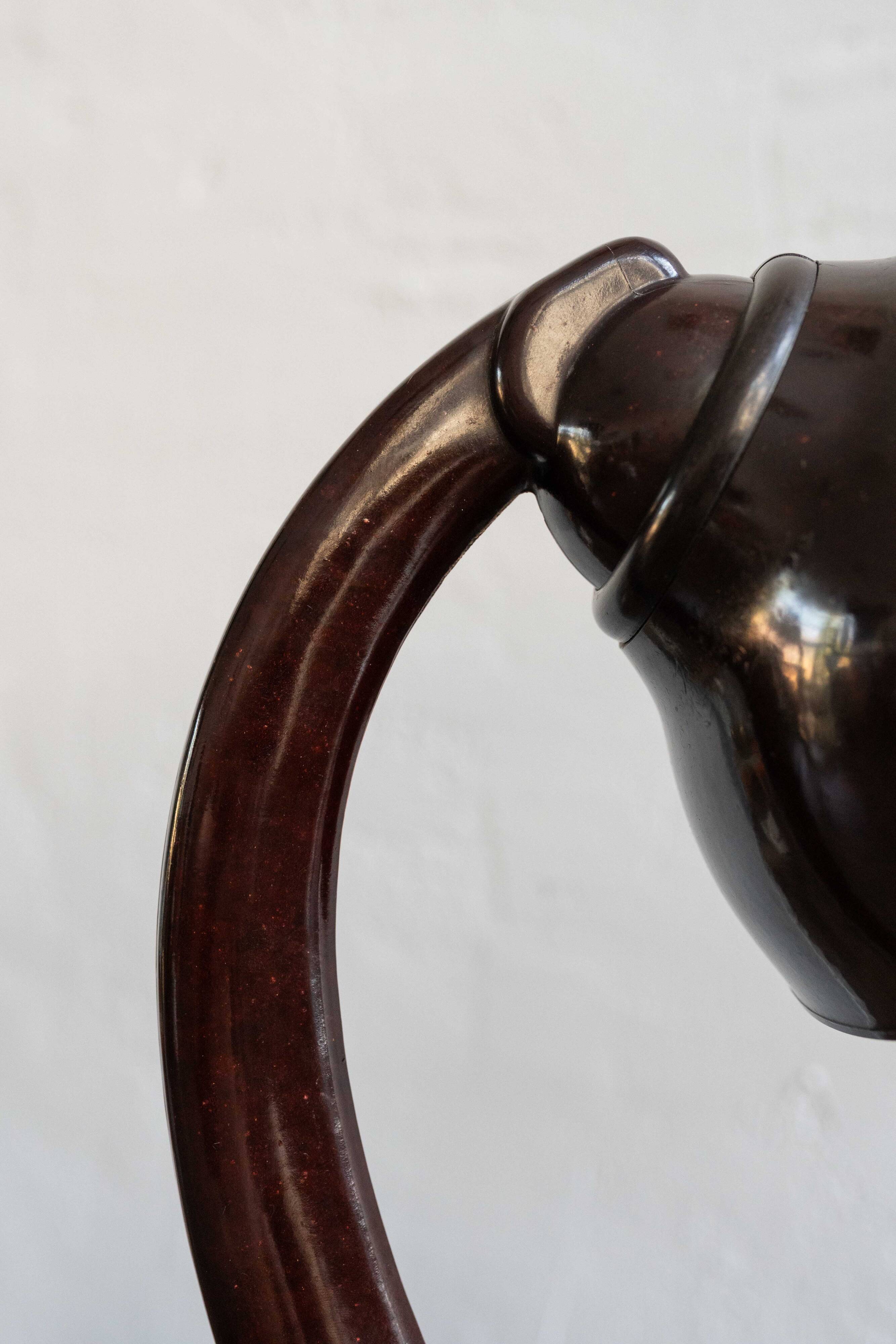 Art Deco Bakelite Desk Lamp Futurit 202 By Eric Kirkham Cole for Gummon Bratislava, Slovakia, 1930s