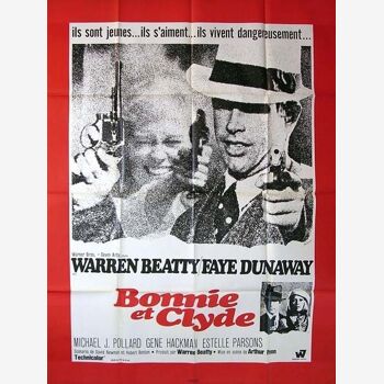 Cinema originale.1967.Bonnie And Clyde poster