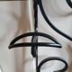 Wrought iron coat and hat rack, 1960s